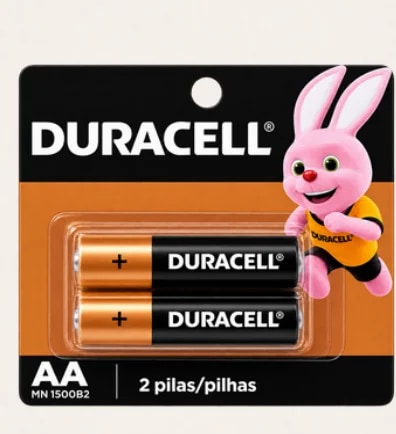 Pilas Duracell AA x2 - 1