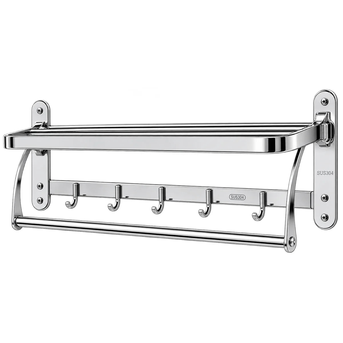 Rack toallero con barral - 1