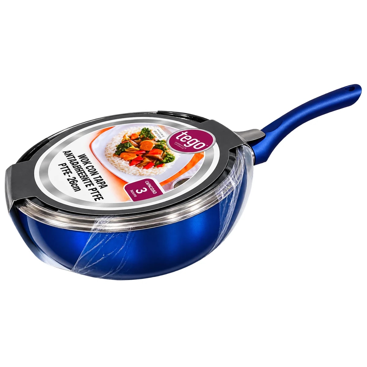 Wok Tego con tapa - 1