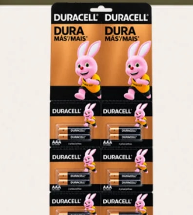 Pilas Duracell AAA tira x12 - 1
